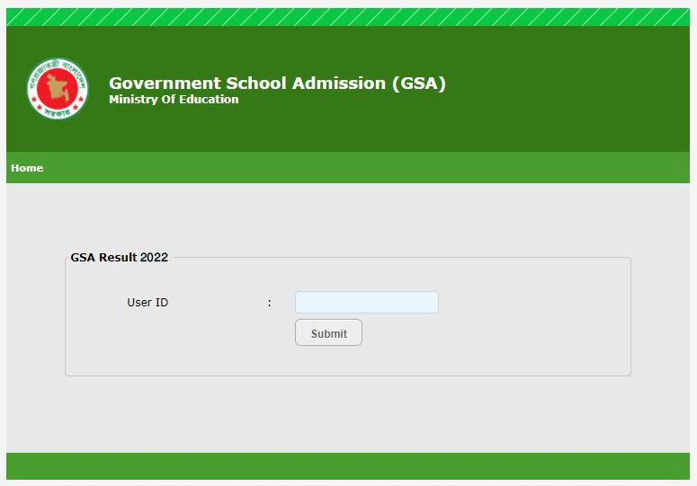 Govt School Admission Result 2023 | gsa teletalk com bd